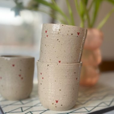 K&aelig;rlighed og kaffe koppen